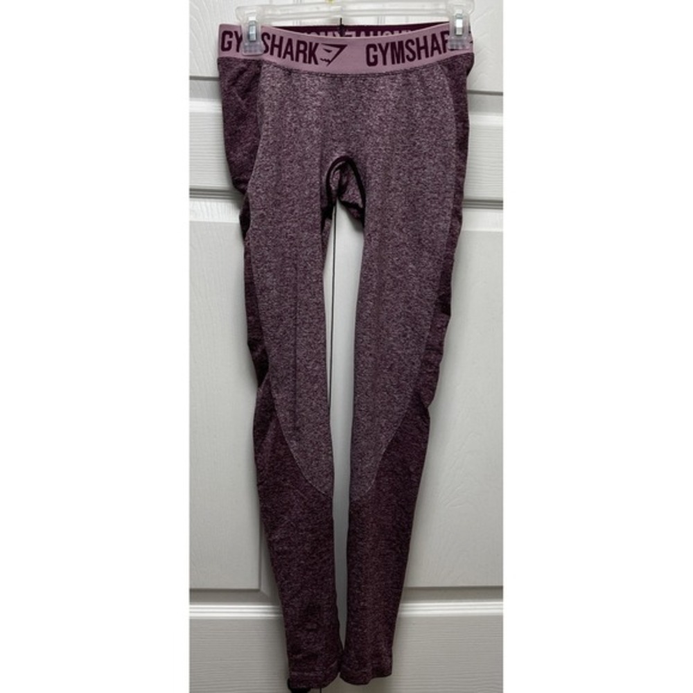 Gymshark Flex Leggings SMALL GLLG015 AW18-369 Pink Burgandy